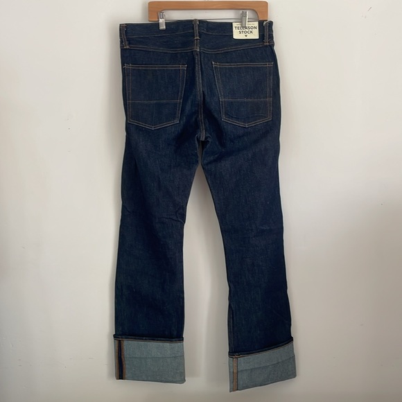 Tellason Stock 34w 36l. UNWASHED barely worn - Picture 2 of 6